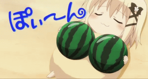 Cute panda eating watermelon kawaii cartoon... - Stock Illustration  [71123775] - PIXTA