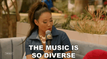 The Music Is So Diverse Veronica De La Cruz GIF - The Music Is So Diverse Veronica De La Cruz Coachella GIFs