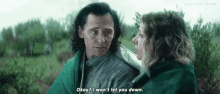Loki Okay GIF - Loki Okay I Wont GIFs