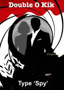 a poster for double o kik type spy