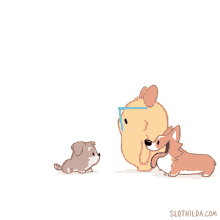 Cute Cartoon Puppies GIFs | Tenor