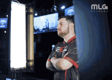 serious arms crossed game face red reserve red reserve gif