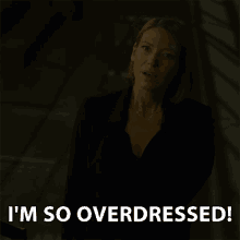 Im So Overdressed Embarrassed GIF - Im So Overdressed Embarrassed Outfit GIFs