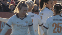 Chloe Kelly Laura Coombs GIF - Chloe Kelly Laura Coombs Mcwfc GIFs