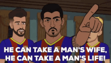 He Can Take A Mans Wife Rb Football GIF - He Can Take A Mans Wife Rb Football Luis Suarez GIFs
