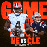 Cleveland Browns Vs. New England Patriots Pre Game GIF - Nfl National Football League Football League GIFs