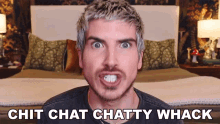 Chit Chat Chatty Whack Joey Graceffa GIF