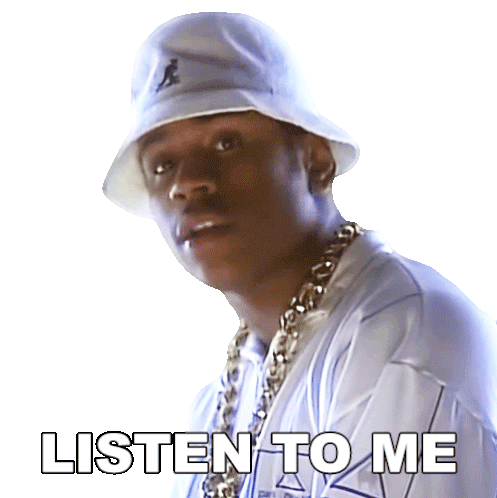 Listen To Me Ll Cool J Sticker - Listen To Me Ll Cool J James Todd Smith Stickers