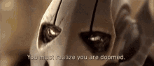Star Wars You Are Doomed GIF - Star Wars You Are Doomed Revenge Of The Sith GIFs