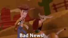 Toy Story Pixar GIF - Toy Story Pixar Bad News GIFs