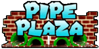 Pipe Plaza Warp Pipe Sticker - Pipe Plaza Warp Pipe Logo Stickers