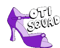 Oti Squad High Heels Sticker
