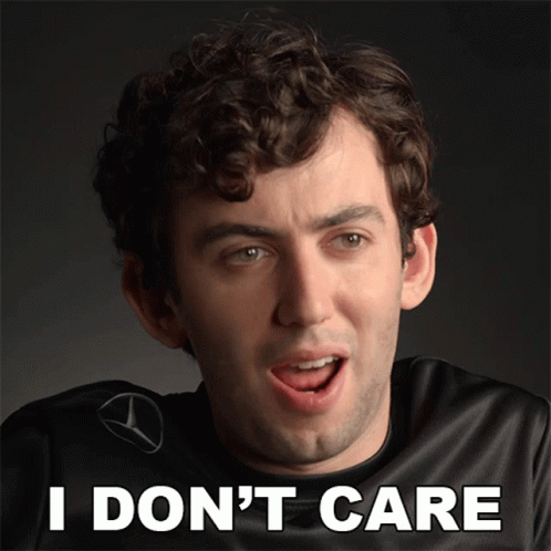 I Dont Care Creamcheese GIF - I Dont Care Creamcheese Players GIFs