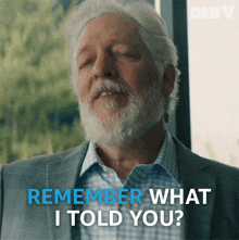 Remember What I Told You Professor Brinkerhoff GIF - Remember What I Told You Professor Brinkerhoff Clancy Brown GIFs