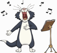 Cat Singing GIF - Cat Singing Music GIFs