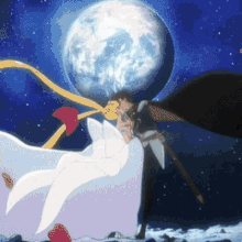 tuxedo mask sailor moon hug couple anime