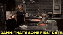 Station 19 Vic Hughes GIF - Station 19 Vic Hughes Damn Thats Some First Date GIFs