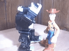 Woody Kick GIF - Woody Kick Toy Story GIFs