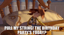 Toy Story Woody GIF - Toy Story Woody Pull My String GIFs