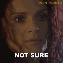 Not Sure Bea Smith GIF - Not Sure Bea Smith Wentworth GIFs