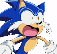 sonic crying fear sonicx