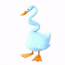 long neck duck kids choice awards long necked animal bouncy neck elongated neck