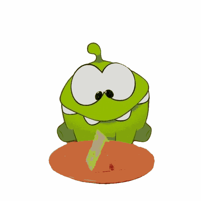 Nom Nom Eating Sticker by CutieSquad for iOS & Android