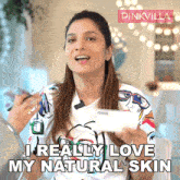 I Really Love My Natural Skin Ankita Lokhande GIF - I Really Love My Natural Skin Ankita Lokhande Pinkvilla GIFs
