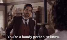 Lucas Fiona Lucona Mercantile Meet Cute You'Re A Handy Person To Know Wcth Hearties Seasonsix GIF - Lucas Fiona Lucona Mercantile Meet Cute You'Re A Handy Person To Know Wcth Hearties Seasonsix GIFs