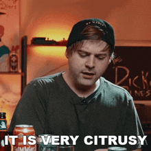 It Is Very Citrusy Jared Dines GIF - It Is Very Citrusy Jared Dines The Dickeydines Show GIFs