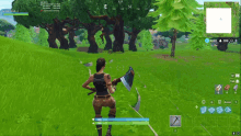a player in a video game named epickle is standing in the grass