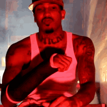 Chest Thump Trouble GIF - Chest Thump Trouble Real Song GIFs