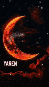 a picture of a person with the name yaren on the bottom