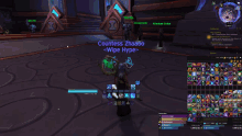a screen shot of a video game with the name countess zhaoo wipe hype