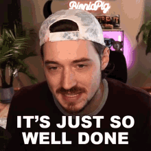 Its Just So Well Done Aaron Brown GIF - Its Just So Well Done Aaron Brown Bionicpig GIFs