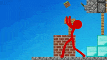 Animation Vs Minecraft Red GIF