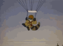 Skydiving Gif GIF - Skydiving Gif The Raccoons GIFs