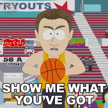 Show Me What Youve Got Basketball Coach GIF - Show Me What Youve Got Basketball Coach South Park GIFs
