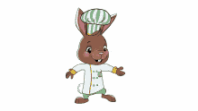 canticos chef dance dancing rabbit