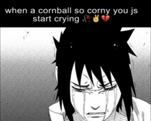 a black and white drawing of a person crying
