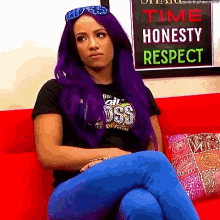 Sasha Banks Annoyed GIF - Sasha Banks Annoyed Shakes Head GIFs