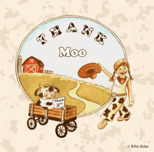 Thank You Moo GIF - Thank You Moo Cows GIFs