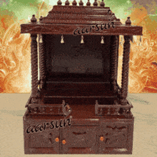 Mandir Wooden Mandir GIF - Mandir Wooden Mandir Mandir By Aarsun GIFs