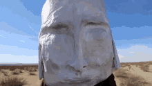 Stone Head Desert GIF - Stone Head Desert Sisyphus Music Video GIFs