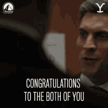 Congratulations To The Both Of You Jamie Dutton GIF