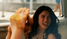 Margaret Qualley Once Upon A Time In Hollywood GIF - Margaret Qualley Once Upon A Time In Hollywood Wink GIFs