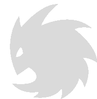 Dragon Blak Logo Sticker