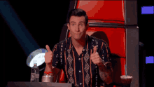 Thumbs Up GIF - The Voice Adam Levine Thumbs Up GIFs