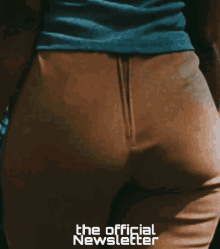 The Official Newsletter Butt GIF - The Official Newsletter Butt Ass GIFs