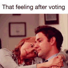 Rt910 Hug GIF - Rt910 Hug Feeling After Voting GIFs